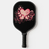 Pickleball-Racket am Valentinstag Pickleball Schläger (Rückseite)