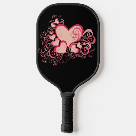 Pickleball-Racket am Valentinstag Pickleball Schläger (Rückseite)