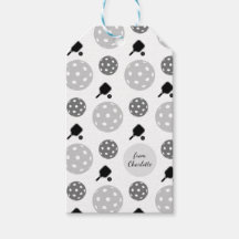 Pickleball Rackle Ball Monogram Kids Name