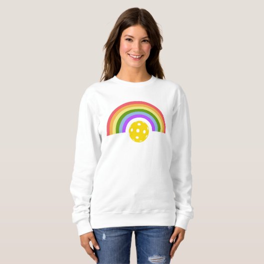 Pickleball Rainbow Sweatshirt (Vorne ganz)