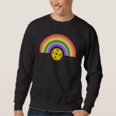 Pickleball Rainbow Sweatshirt (Vorderseite)