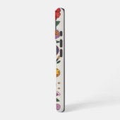 Pickleball-Regenbogenflagge-Paddles mit Blumen iPhone 16 Hülle (Linke Seite)