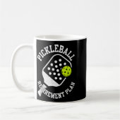Pickleball-Rentenplan Kaffeetasse (Links)
