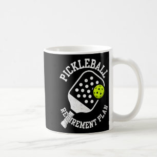 Pickleball-Rentenplan Kaffeetasse