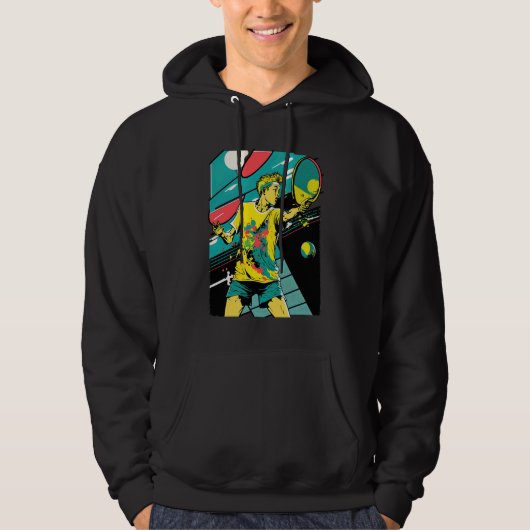 Pickleball Retirement Appreciation Pop Style Pickl Hoodie (Vorderseite)