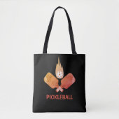 Pickleball Retro Colors Tasche (Vorderseite)
