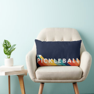 Pickleball Retro Rainbow I Hecht Pickleball Lendenkissen