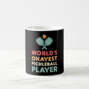 Pickleball Retro World's Super Pickleball Player Kaffeetasse