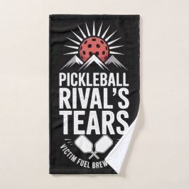 Pickleball Rivals Tränen Funny Graphic Handtuch