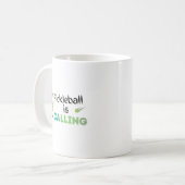 Pickleball ruft Tasse (Vorderseite Links)