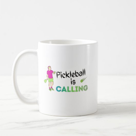 Pickleball ruft Tasse (Links)
