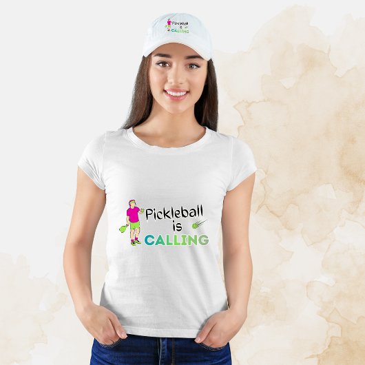 Pickleball ruft  Tri-Blend shirt