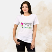 Pickleball ruft  Tri-Blend shirt