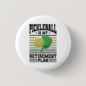 Pickleball - Ruhestand bei Pickleball Button (Vorderseite)