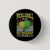 Pickleball - Ruhestand bei Pickleball Button (Vorderseite)