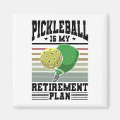 Pickleball - Ruhestand bei Pickleball Magnet (Vorne)