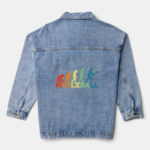 Pickleball s für Men Pickleball-Evolution Jeansjacke