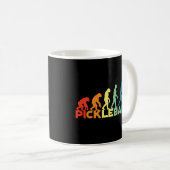Pickleball s für Men Pickleball-Evolution Kaffeetasse (VorderseiteRechts)
