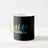 Pickleball s für Men Pickleball-Evolution Kaffeetasse (Vorderseite Links)
