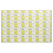 Pickleball-Saison. Benutzerdefinierter Farbhinterg Stoff (Fat Quarter (45,7 x 55,9 cm))