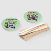 Pickleball Santa Claus Weihnachten Fächer (Non-assembled)