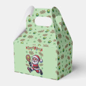 Pickleball Santa Claus Weihnachten Geschenkschachtel (Rückseite)