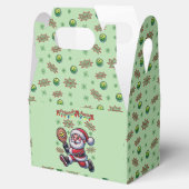 Pickleball Santa Claus Weihnachten Geschenkschachtel (Geöffnet)