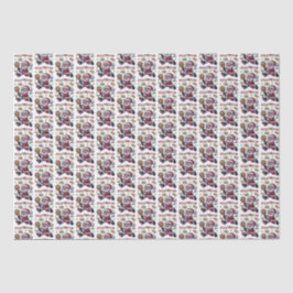 Pickleball Santa Claus Weihnachten Seidenpapier