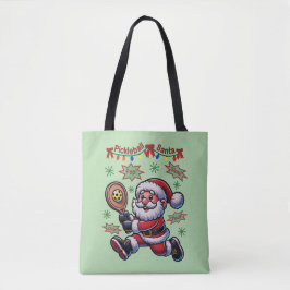 Pickleball Santa Claus Weihnachten Tasche