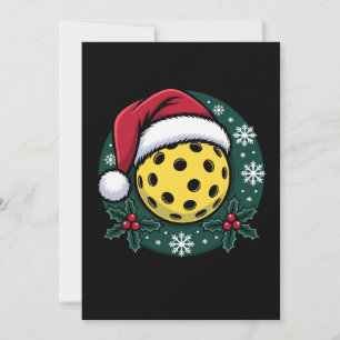 Pickleball Santa-Hut Holunder Weihnachten Urlaub X Einladung