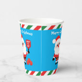 Pickleball 🎅 Santa Pappbecher (Rechts)