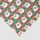 Pickleball Santa Seidenpapier (Detail)