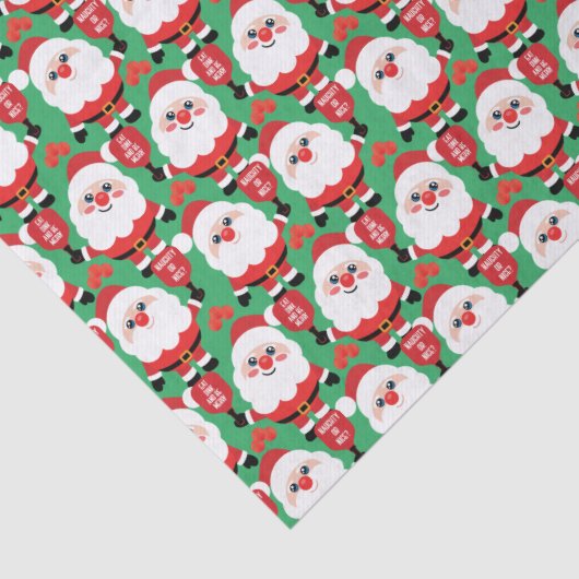 Pickleball Santa Seidenpapier (Detail)