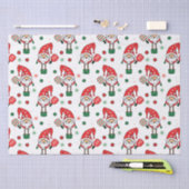 Pickleball Santa Wrapping Paper Seidenpapier (Handwerk)