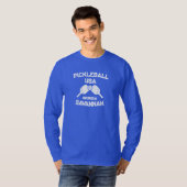 Pickleball Savannah Georgia USA Custom T-Shirt (Vorne ganz)