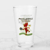 Pickleball schaufelt gut mit anderen glas (Vorderseite)