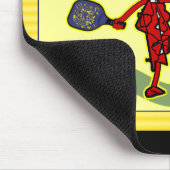 Pickleball schaufelt gut mit anderen mousepad (Ecke)