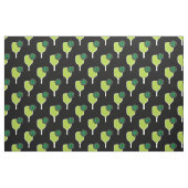 Pickleball: Schlaf, pickleball, schwarz, grün Stoff (Fat Quarter (45,7 x 55,9 cm))