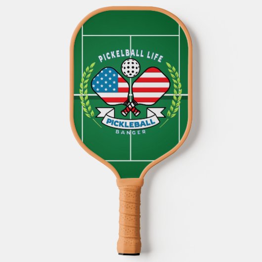 Pickleball Schläger (Rückseite)