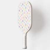 Pickleball-Schläger Bunte Herzen  Pickleball Schläger (Links)