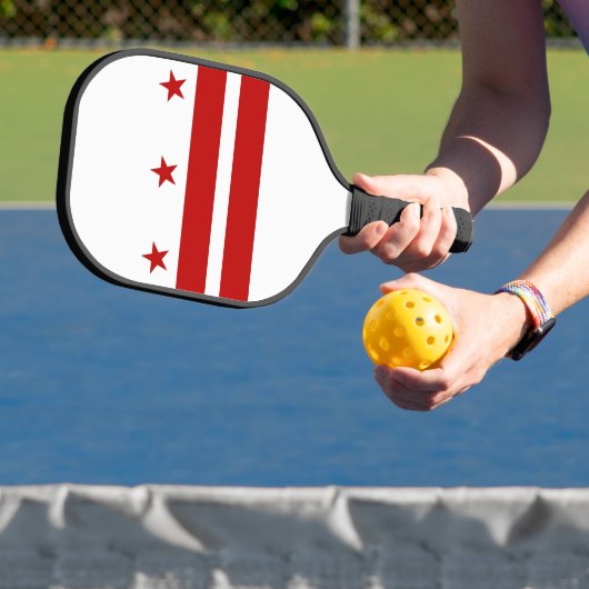 Pickleball-Schläger, Flagge von Washington DC Pickleball Schläger (InSitu)
