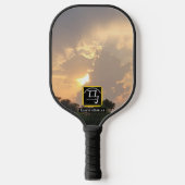 Pickleball-Schläger. Fügen Sie Ihren Namen oder Sl Pickleball Schläger (Vorderseite)