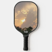 Pickleball-Schläger. Fügen Sie Ihren Namen oder Sl Pickleball Schläger (Rückseite)