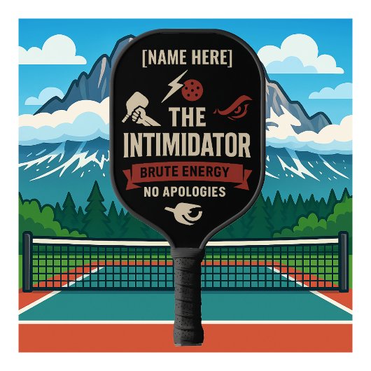 Pickleball-Schläger mit The Intimidator Pickleball Schläger