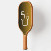 Pickleball-Schläger USB-Logo Pickleball Schläger (Links)