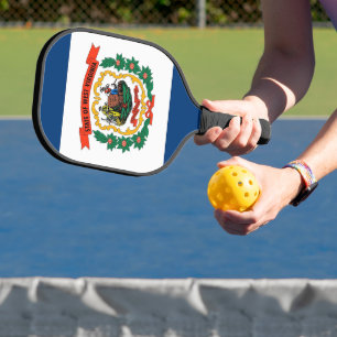 Pickleball-Schläger, West Virginia-Flagge Pickleball Schläger