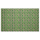 Pickleball-Schluchten auf Wassermelonen-Hintergrun Stoff (Fat Quarter (45,7 x 55,9 cm))