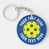 Pickleball Schlüsselanhänger Geschenk für Tennissp (Vorderseite)