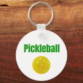 Pickleball-Schlüsselanhänger Schlüsselanhänger (Vorderseite)