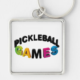 Pickleball-Schlüsselanhänger Schlüsselanhänger